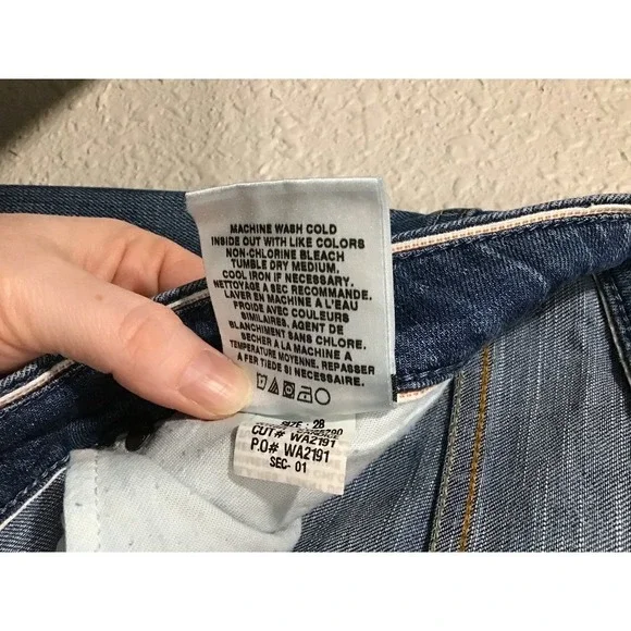 Joe's Jeans Women's Bootcut Icon Muse Wash Candice Denim Jeans Size 28 Boho Y2K - Picture 7 of 8